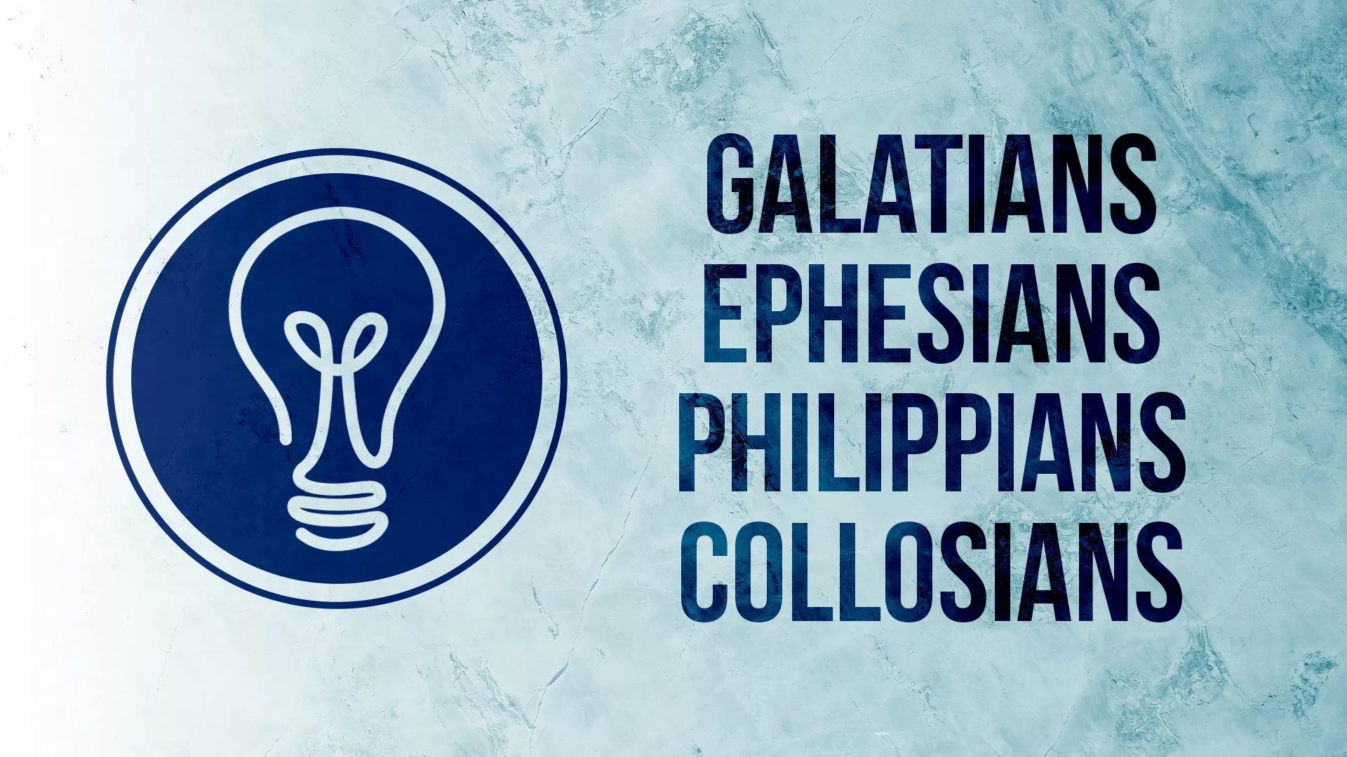 A blue sign with light bulbs and the words galatia ephesia philippia collosias.