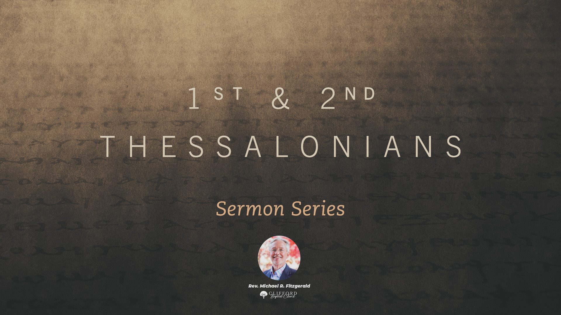 Thessalonians Series