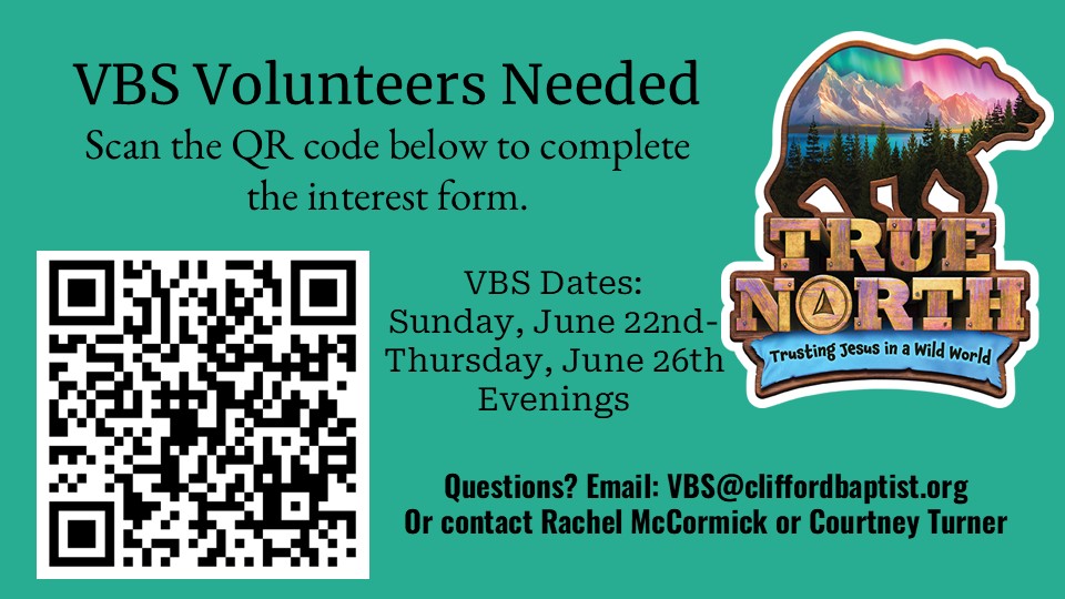 VBS Volunteers Slide 2025
