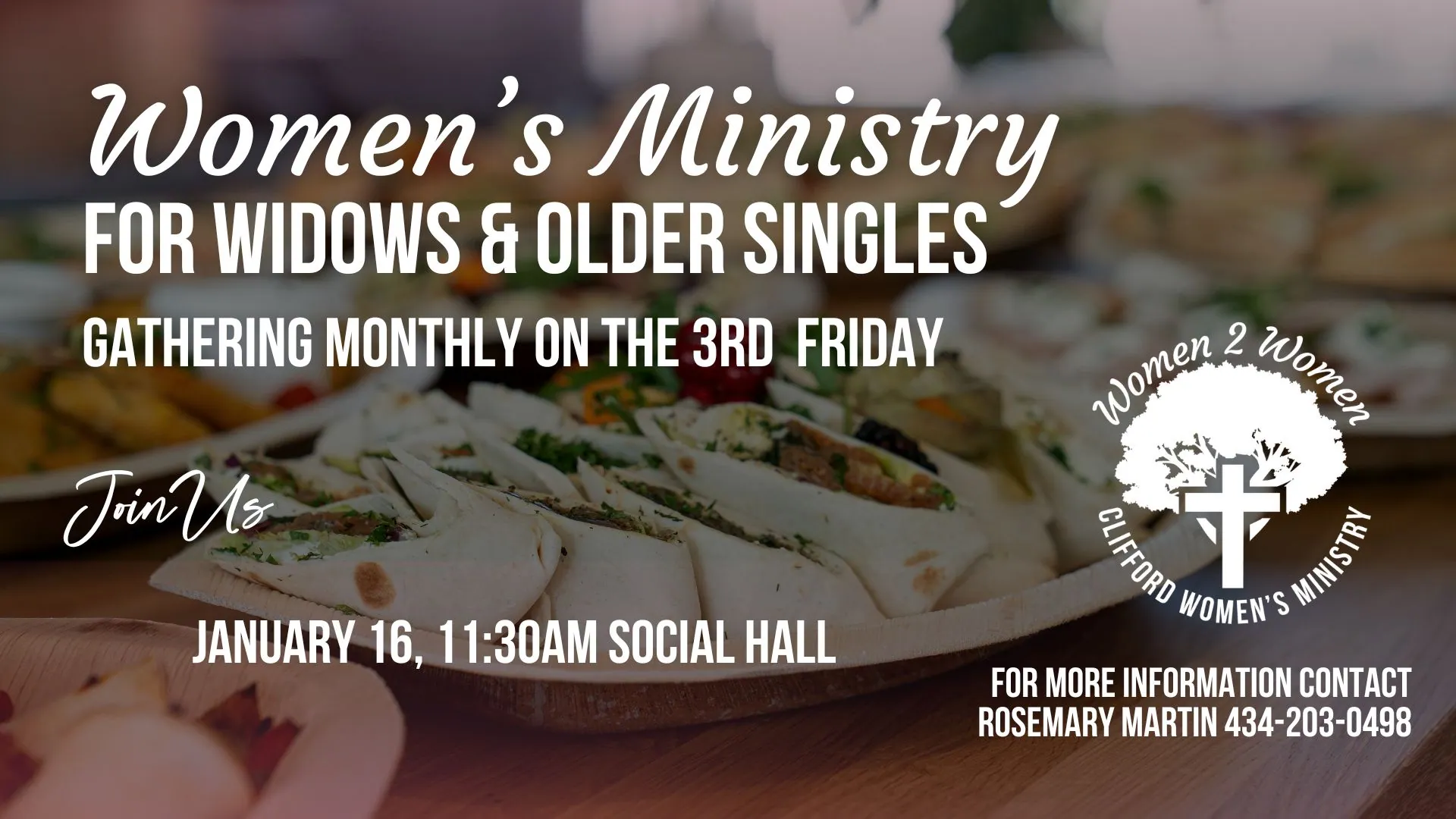 Widows & Singles - jan 2026