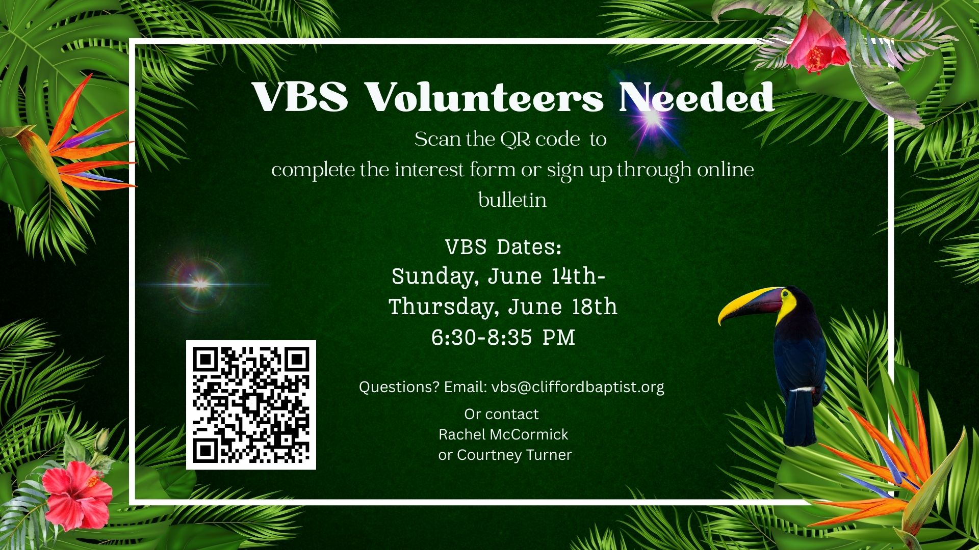 VBS Volunteer Slide 2026