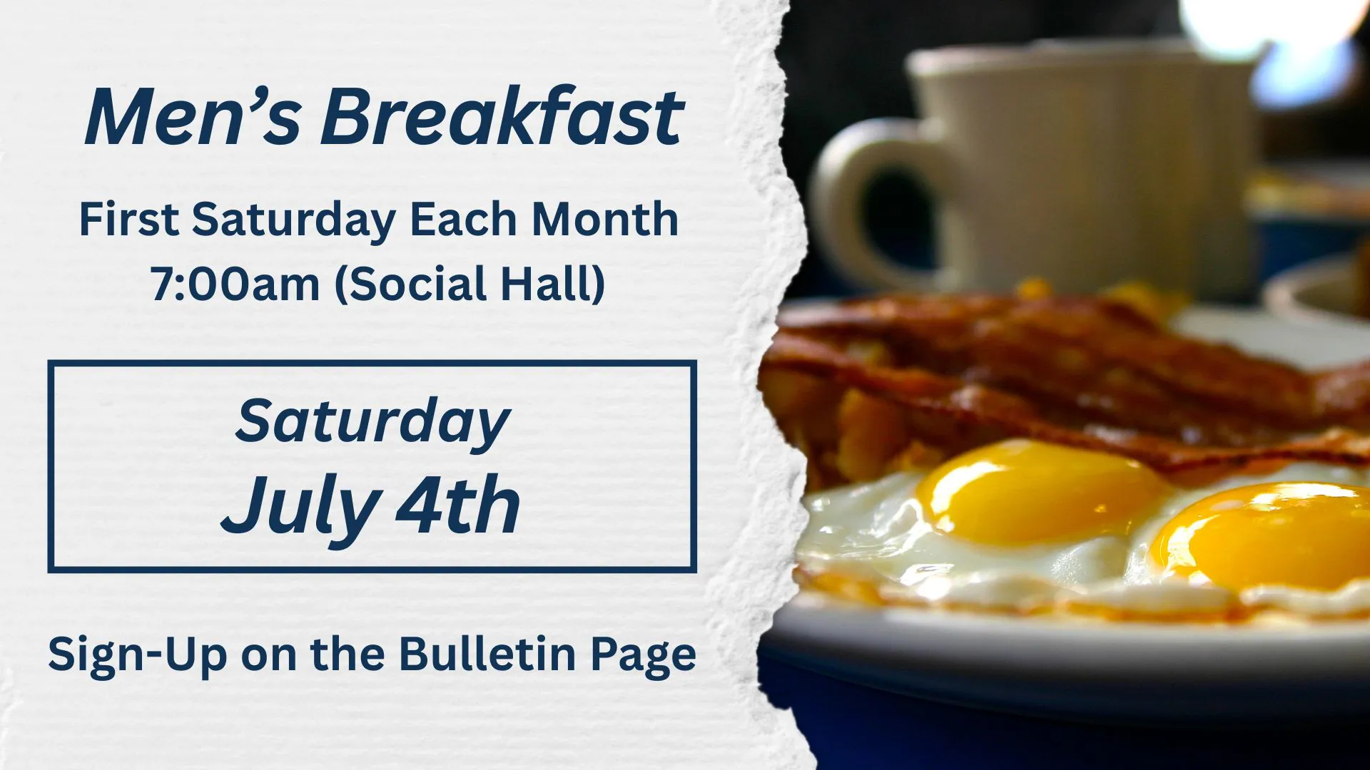 Men's Breakfast juyy 4
